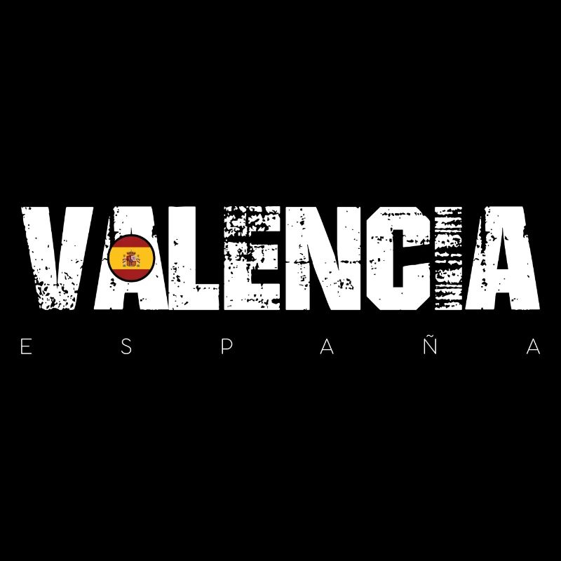 Valencia España Bold Typography