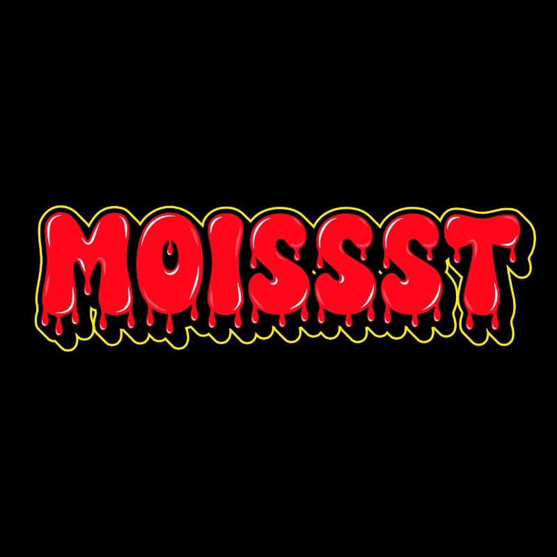 Moist Fat Font Wortzeichen