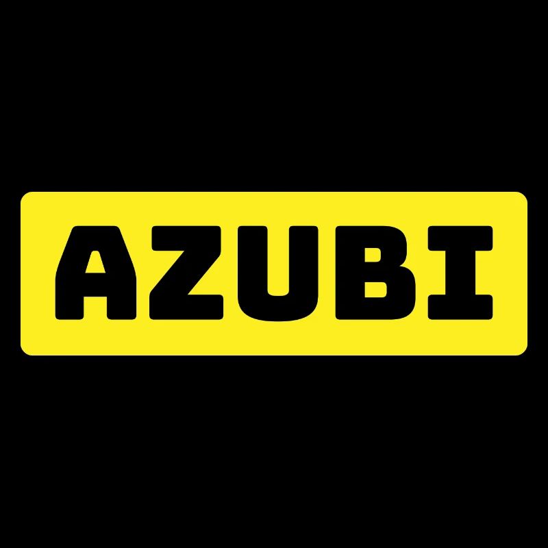 Azubi Tshirt yellow