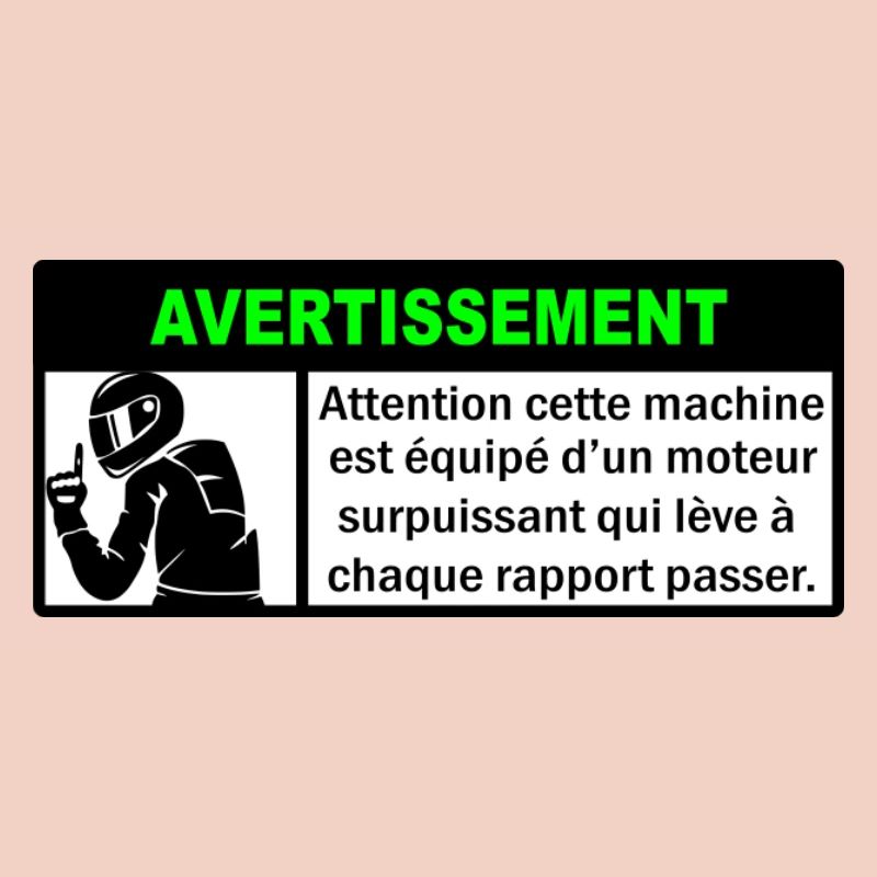 Avertissement Biker 