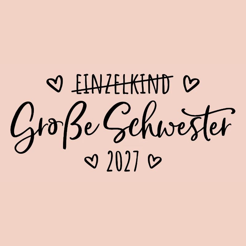 Ich werde eine Große Schwester 2027 