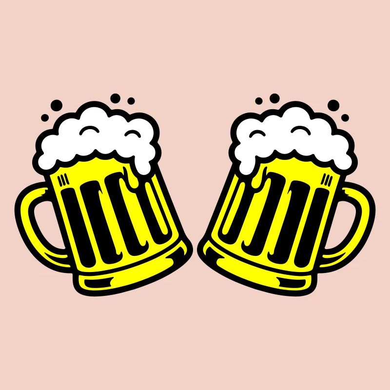 Bier Bierkrug Prost Comic