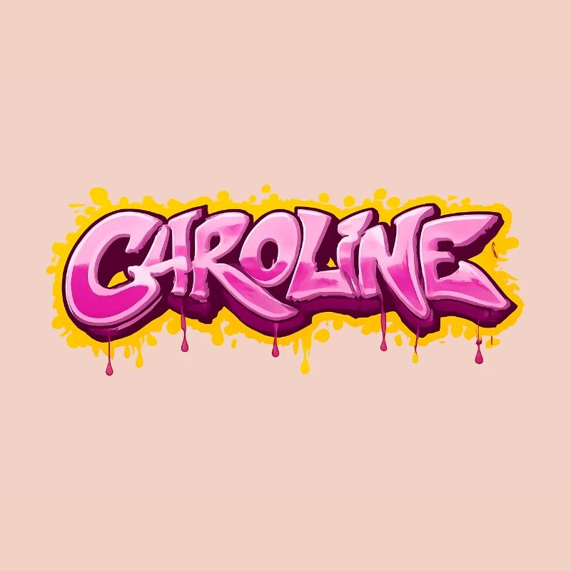 CAROLINE GRAFFITI NAME FOR PERFECT GIFT PRINTABLE