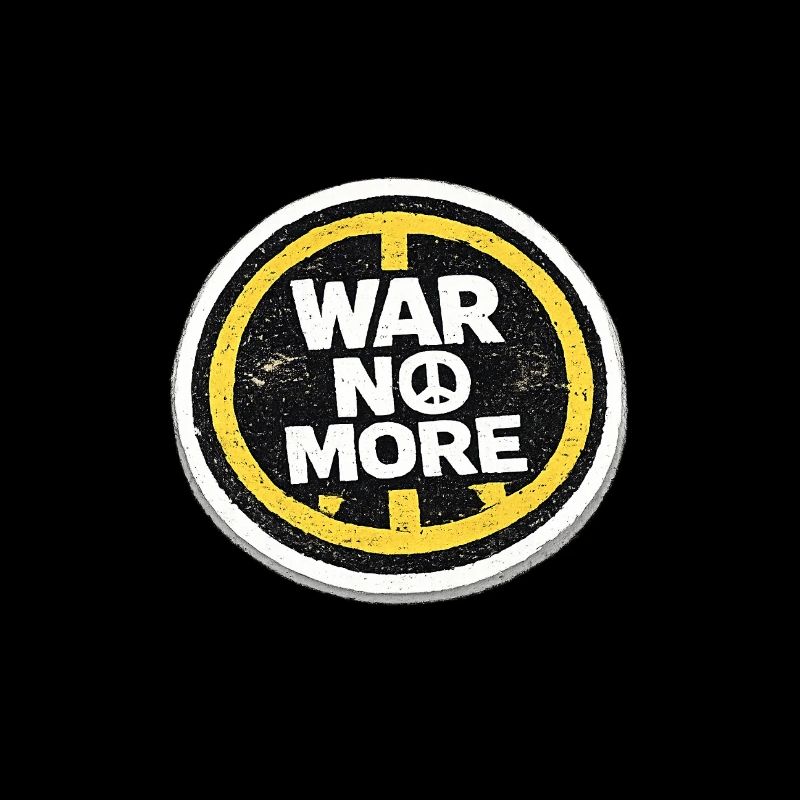 War No More – Sticker Peace & Humanity 