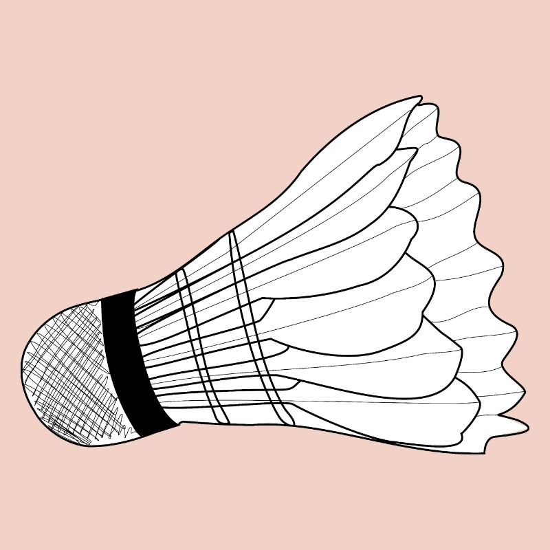 Volant de badminton