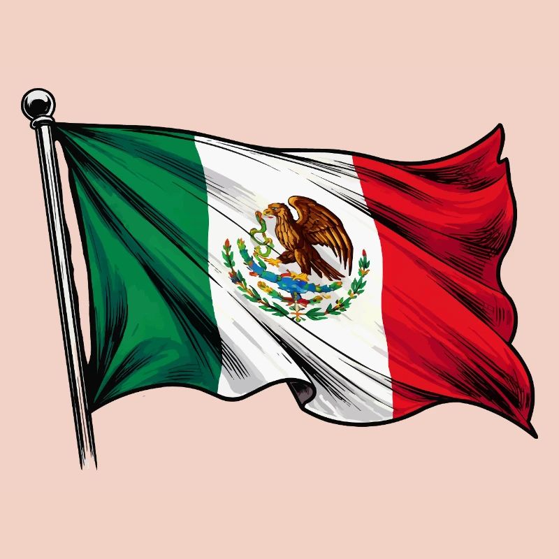 Drapeau du Mexique