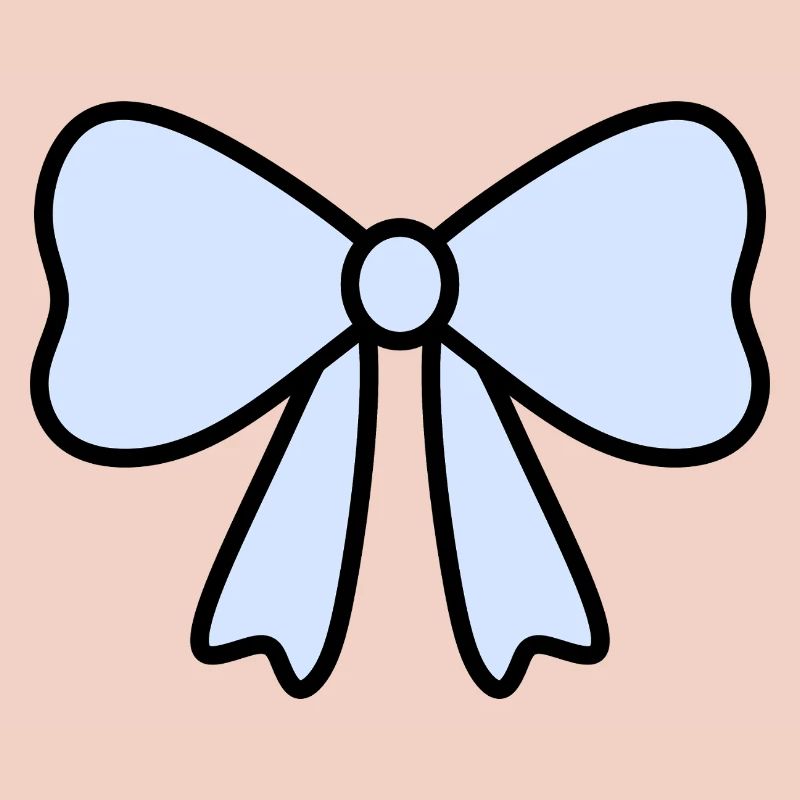 Conception délicate de l’arc bleu clair