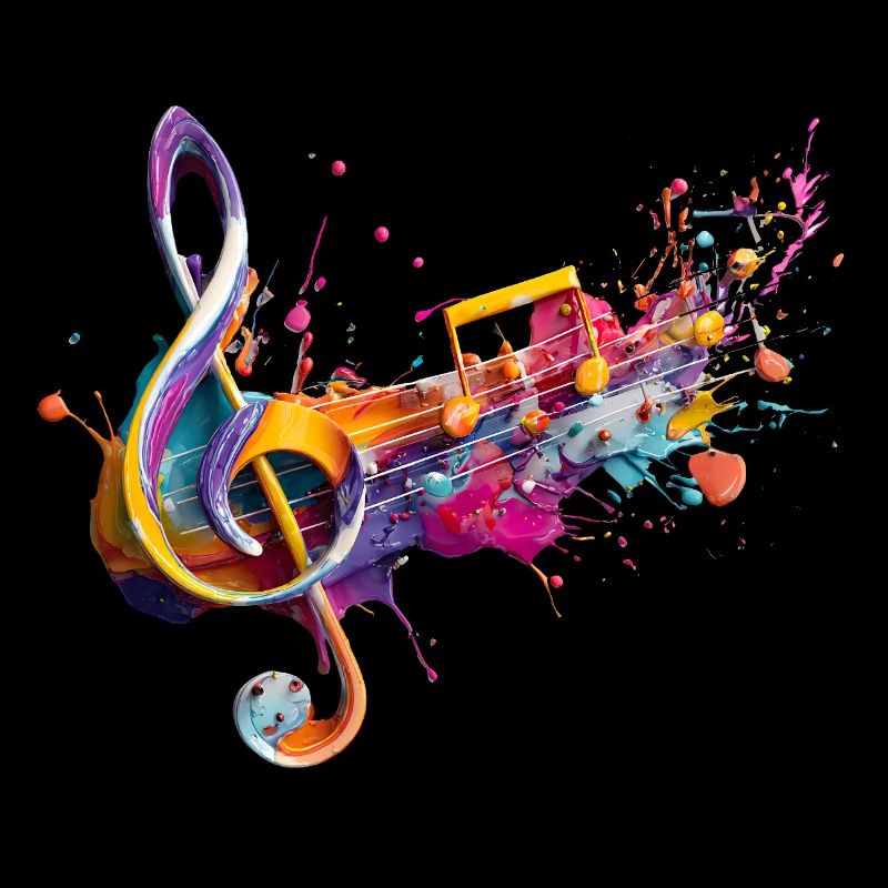 Farbmusik: Bunte Notenschrift