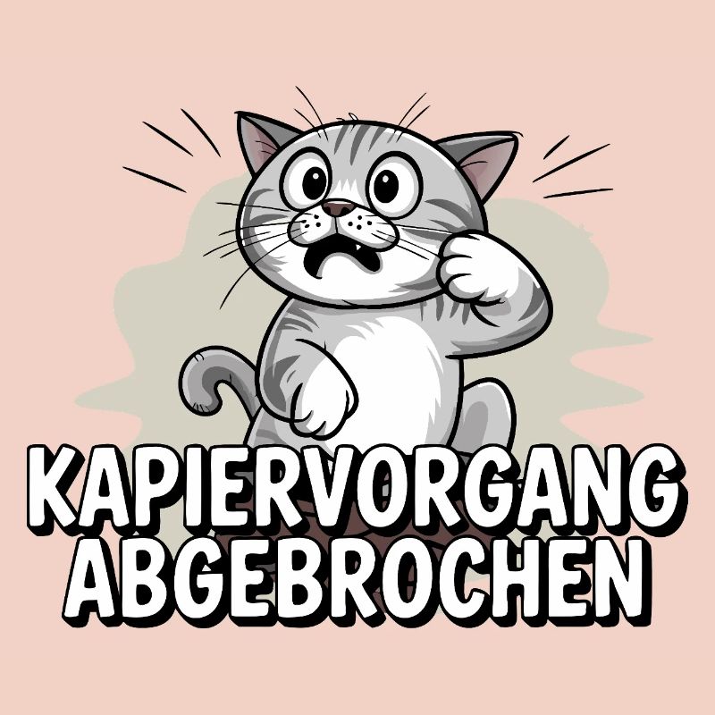 Copying process aborted – cat confused