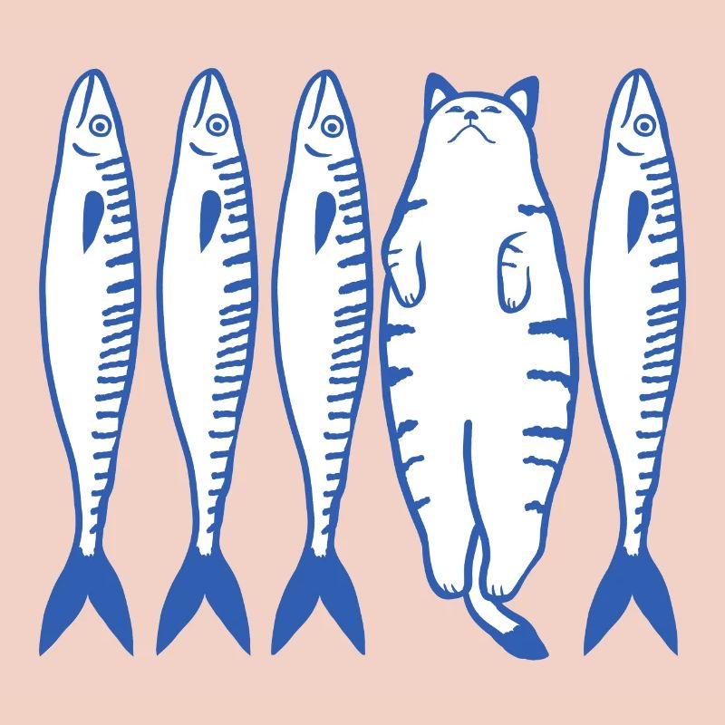 chat blanc et companie