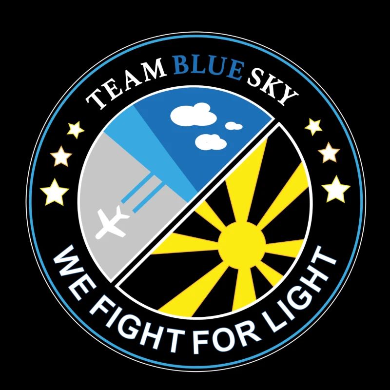 Blue Sky Flight Team Abzeichen