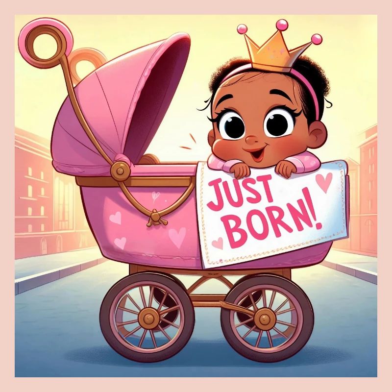 Gerade geborenes Mädchen