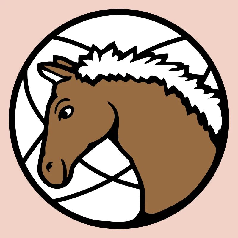 Pferd Süß Pony Fohlen Pferdemädchen Niedlich Comic