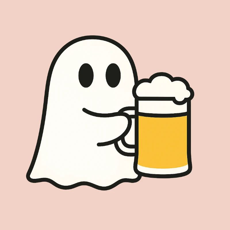 Geist mit Bierkrug