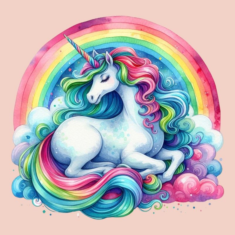 Regenbogen Traum Einhorn