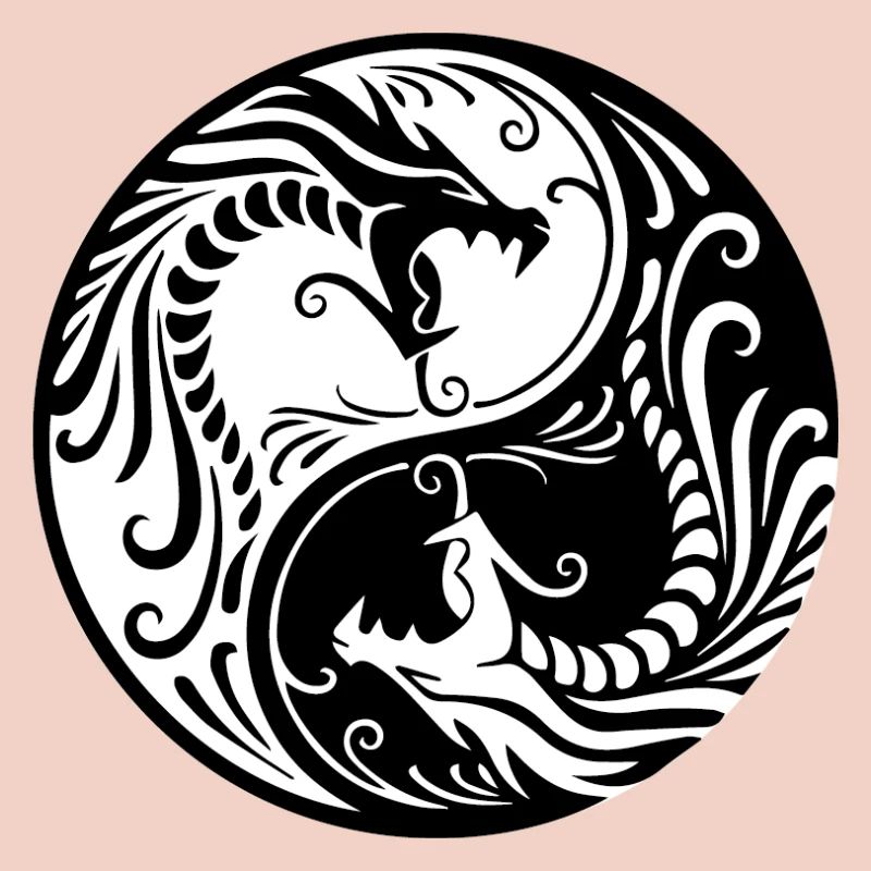 Dragon Yin Yang 