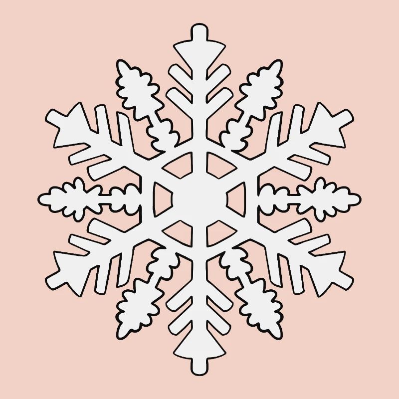 Snowflake Silhouette