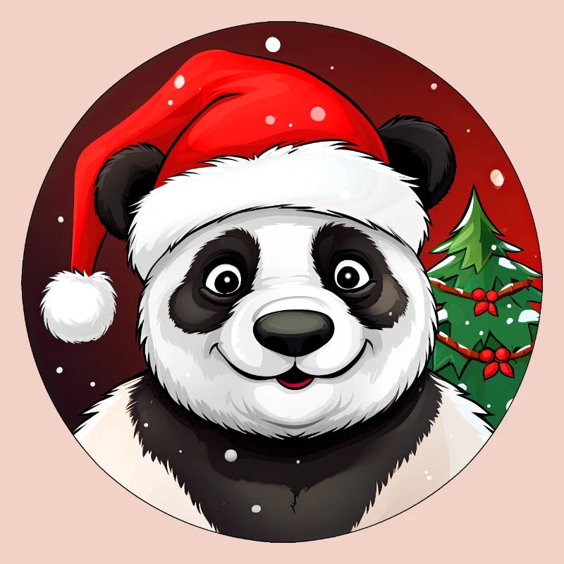 Weihnachten Panda