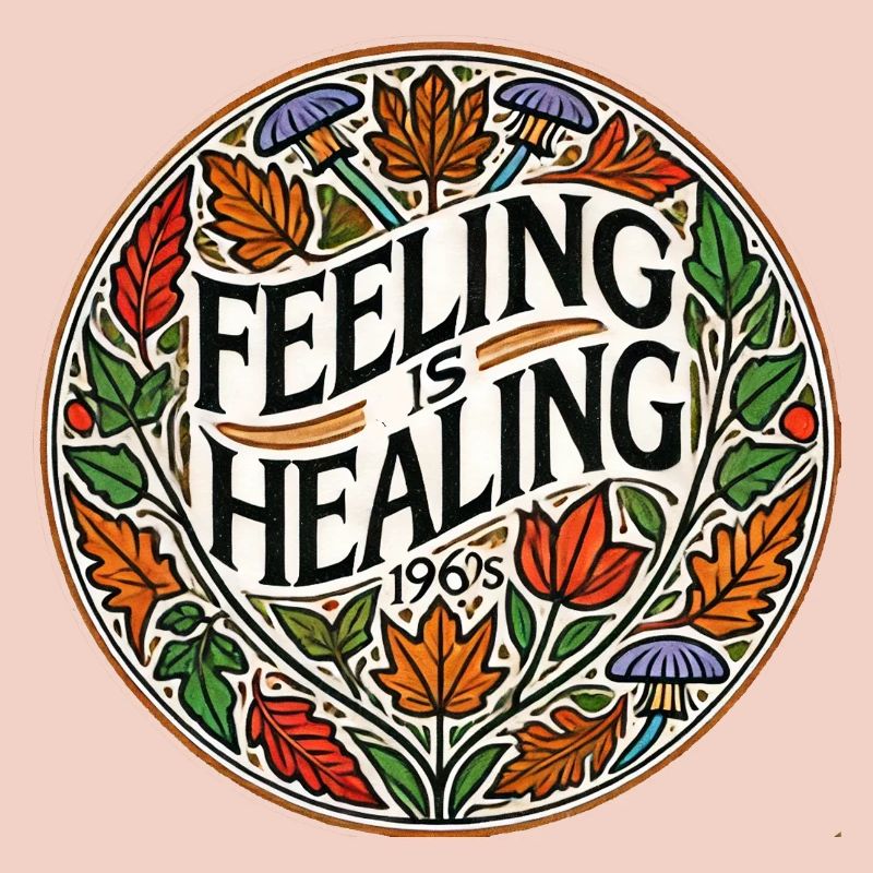 Feeling is Healing Circle Tee