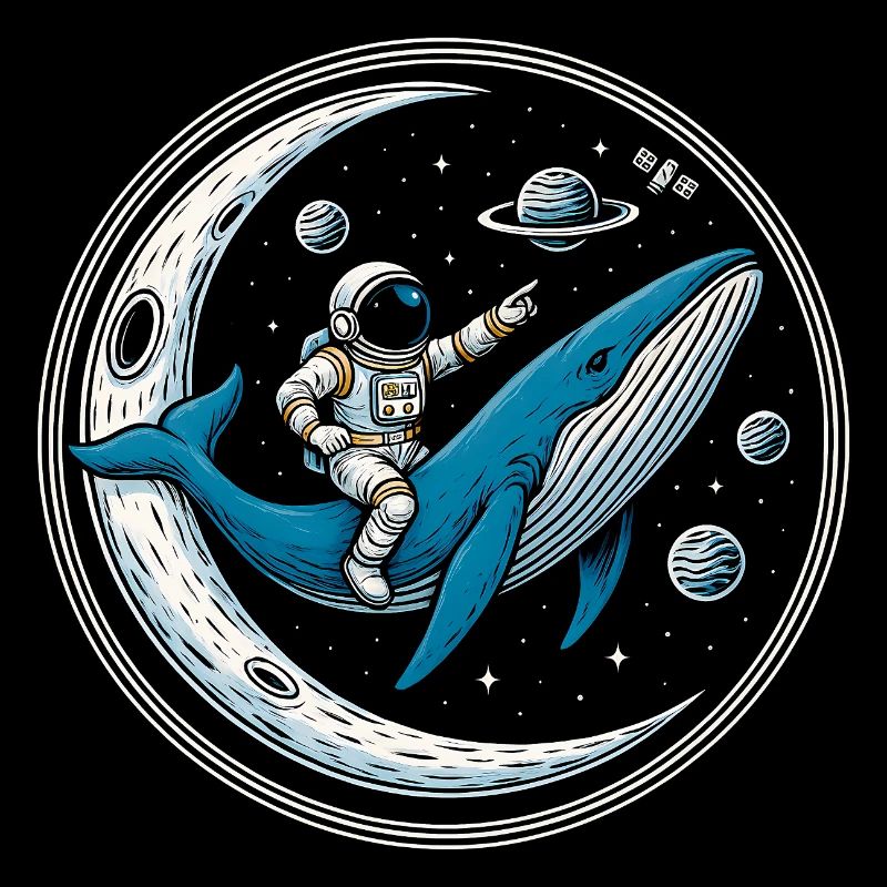 Cosmic Ride: Astronaut und der Wal