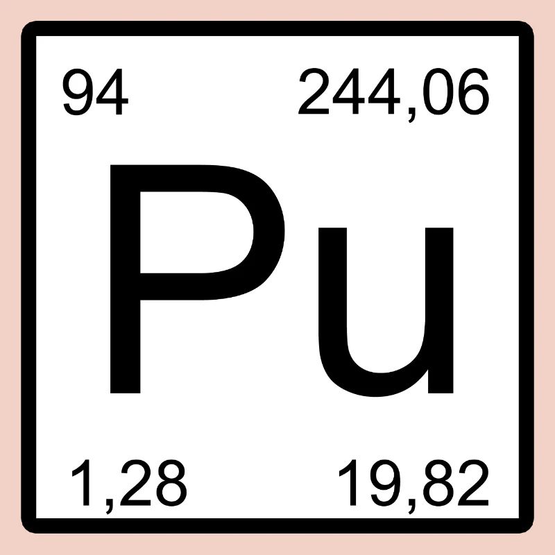 Pu Plutonium Element Design