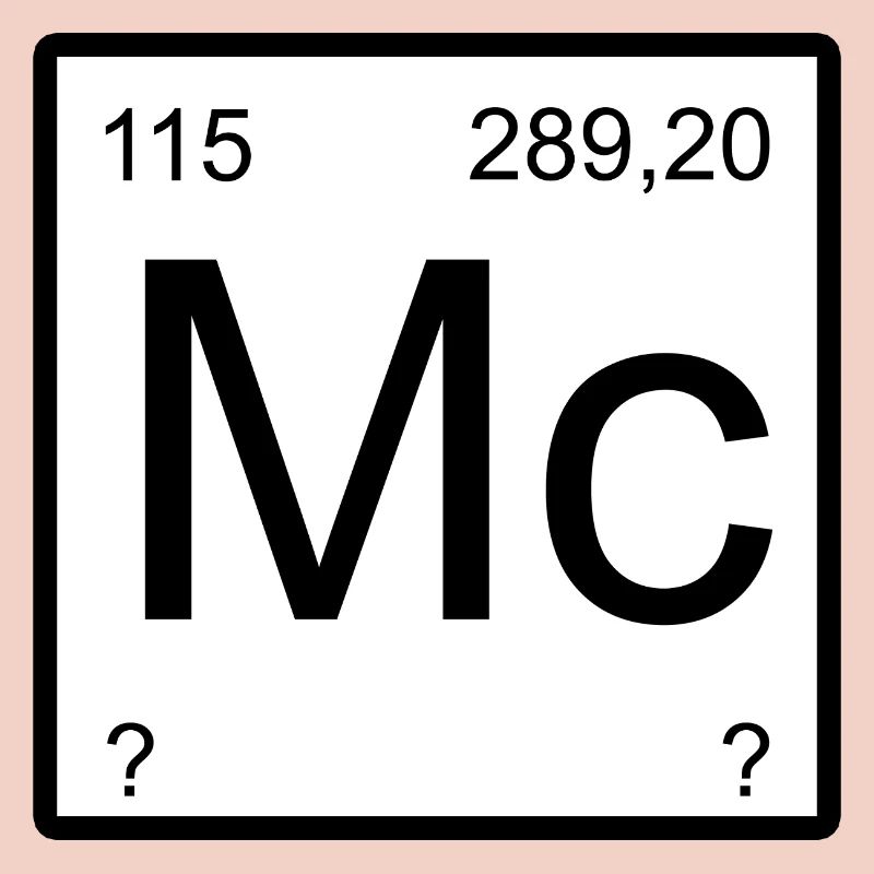 Moscovium Minimal Element Block