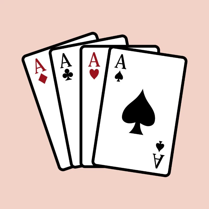 Aces playing cards