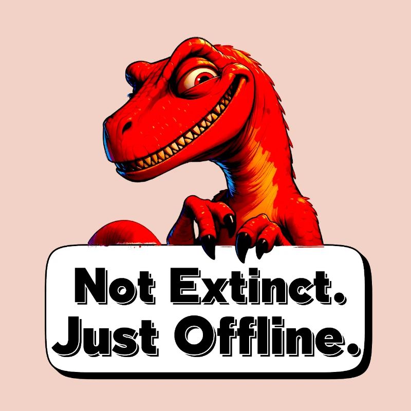 Pas éteint, juste Dino hors ligne