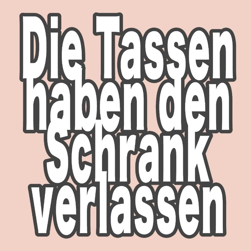 The cups have left the cupboard!
