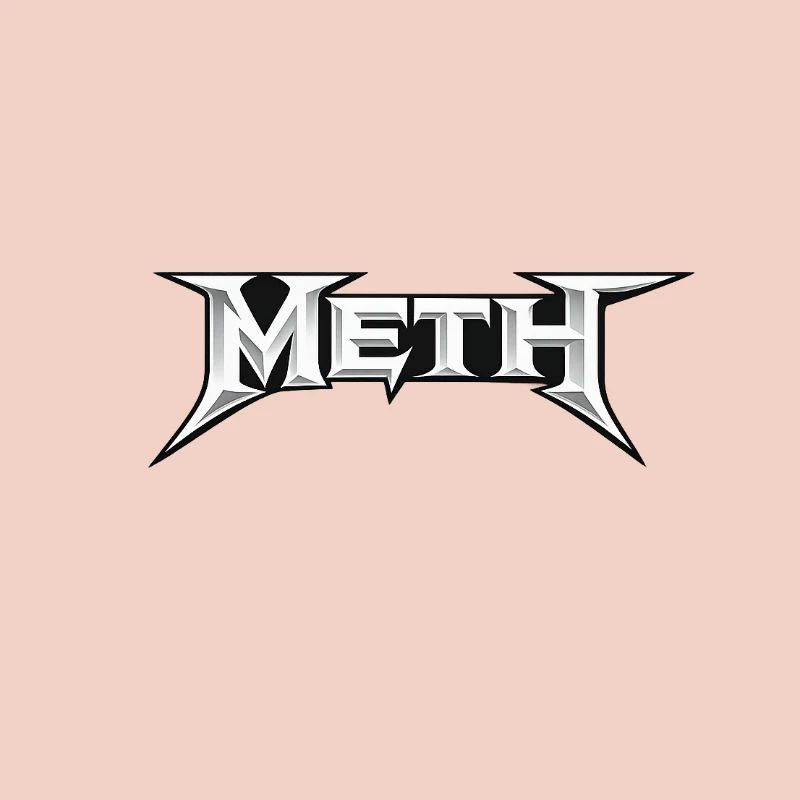 "Meth" – Design einer Metallparodie