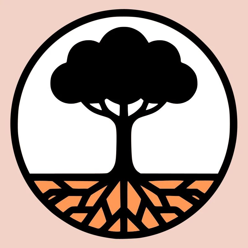 Lebensbaum Kreis Icon