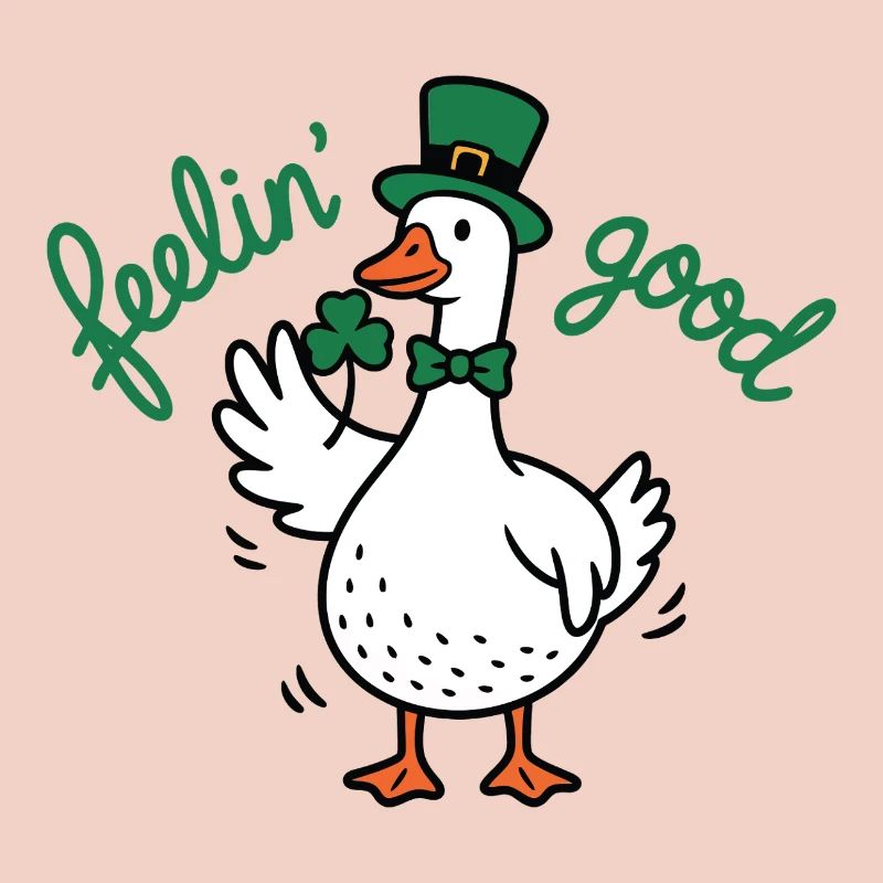 Glücksduck-Leprechaun-Geist
