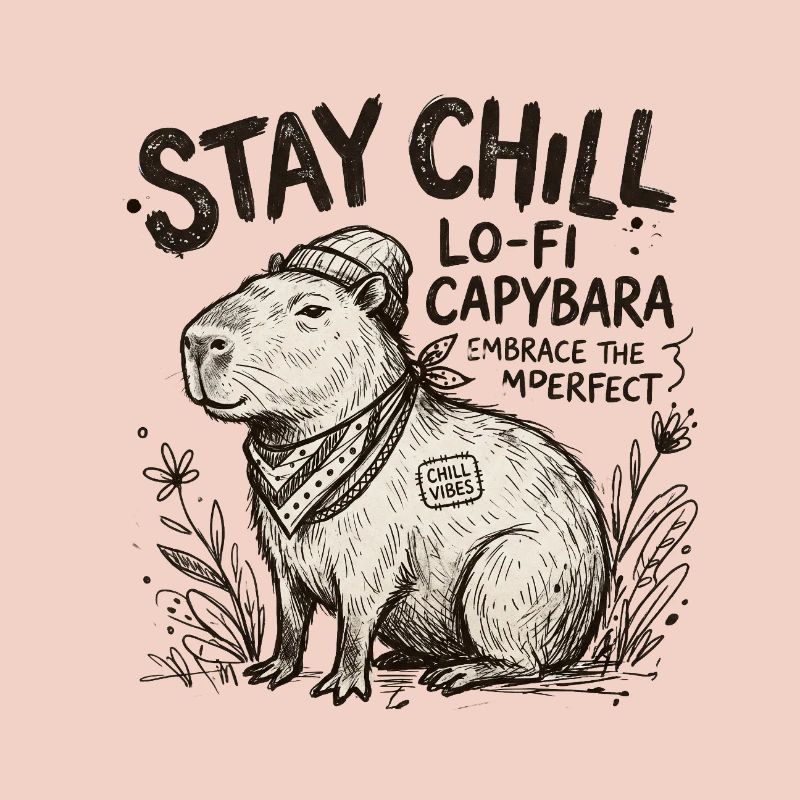 Œuvres LoFi de Capybara Chill