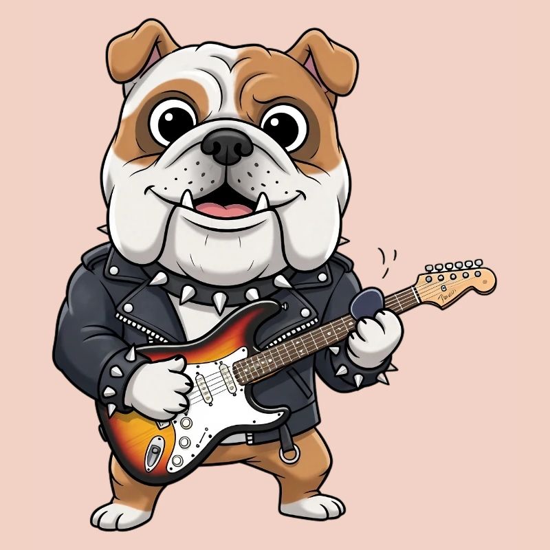 Bulldog Rock Lederjacke