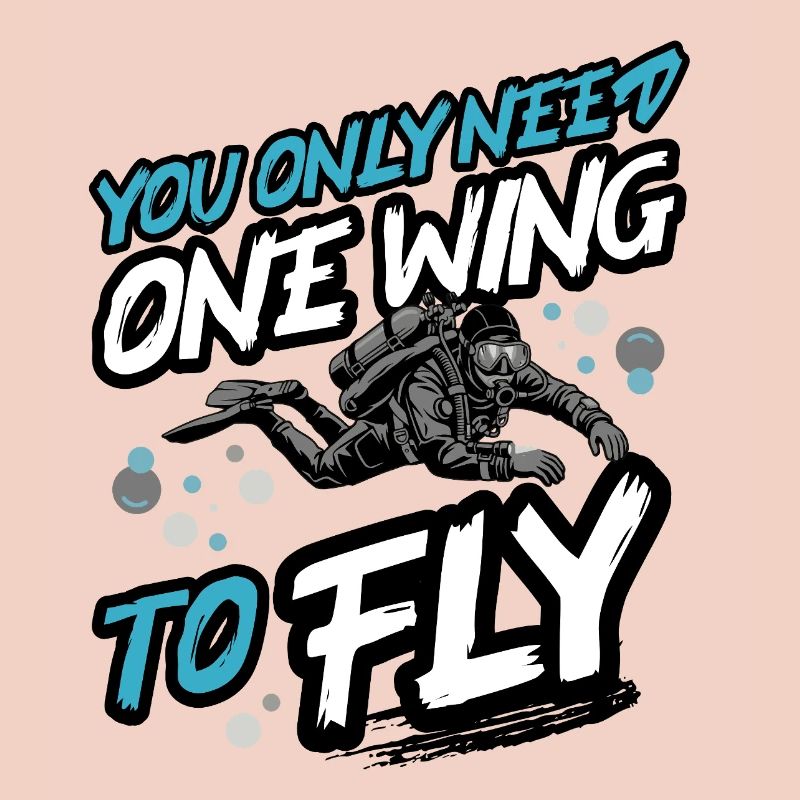 Tauchen One Wing To Fly – Tec & Scuba Diver Design