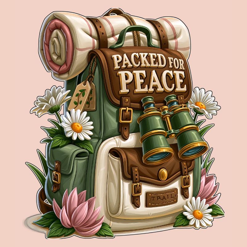 Packed for Peace Hiking Rucksack