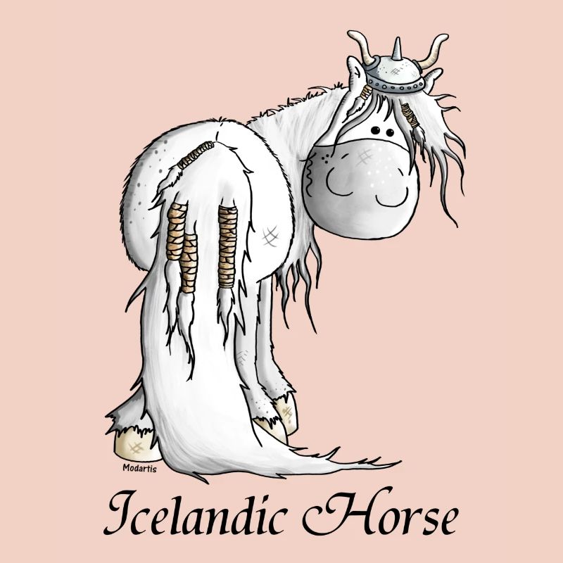 Wilder Wikinger Isländer - Pferd