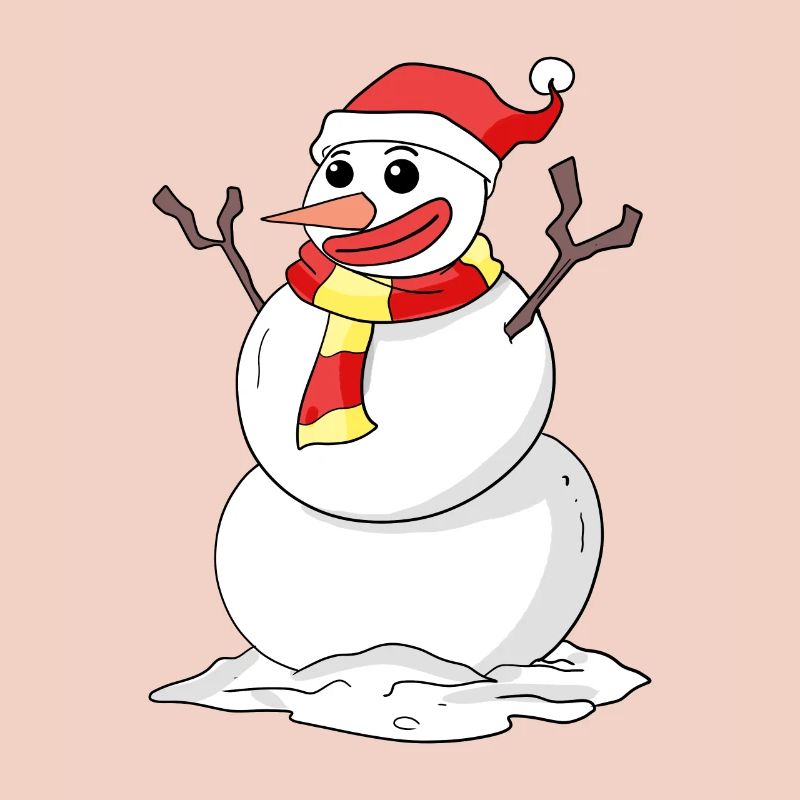 Idée cadeau de Noël Snowman Snow