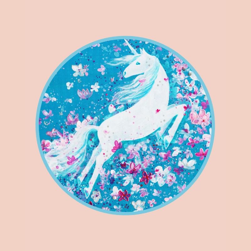 Licorne dans la danse des fleurs - Sonja Ariel von Staden