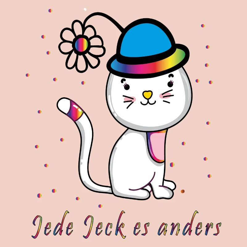 chaque jeck c’est différent confettis de carnaval