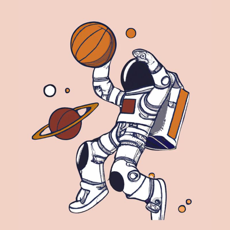 Astronaut Dunk Planet