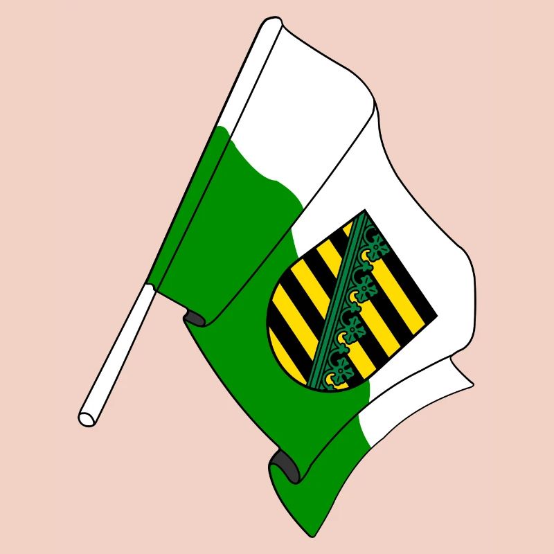 Drapeau Saxe