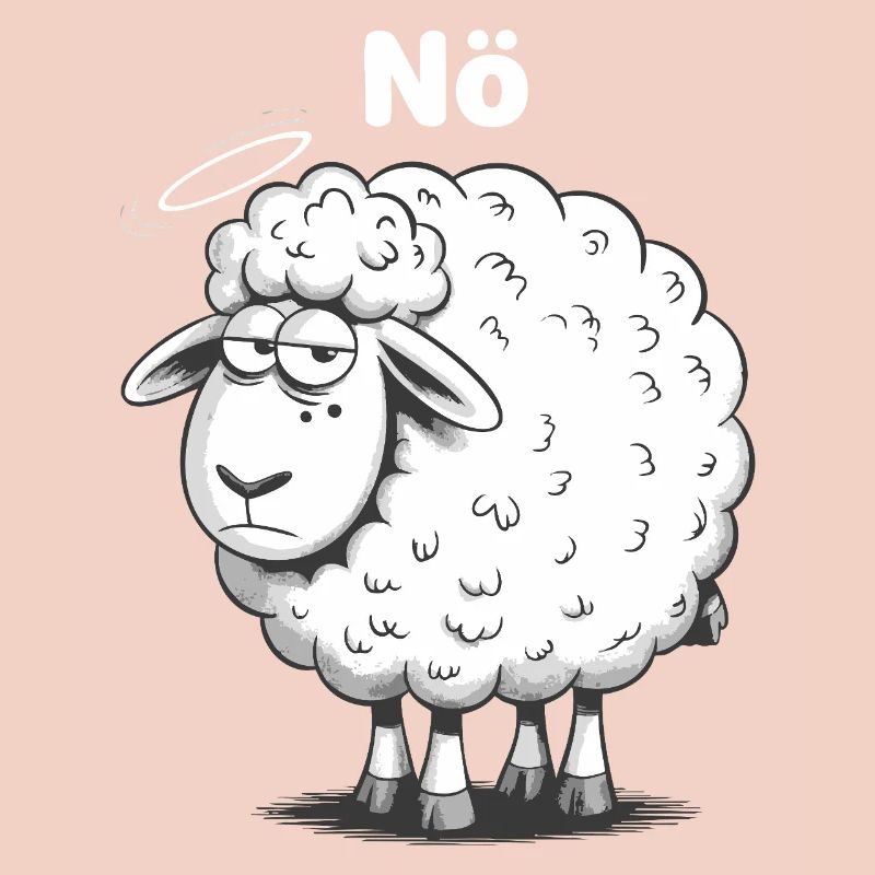 Basse-Autriche – Grumpy Sheep Humour Design