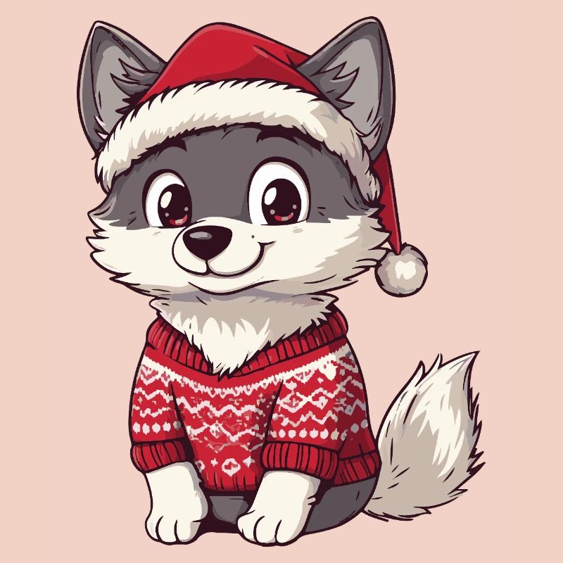 Wolf Weihnachten