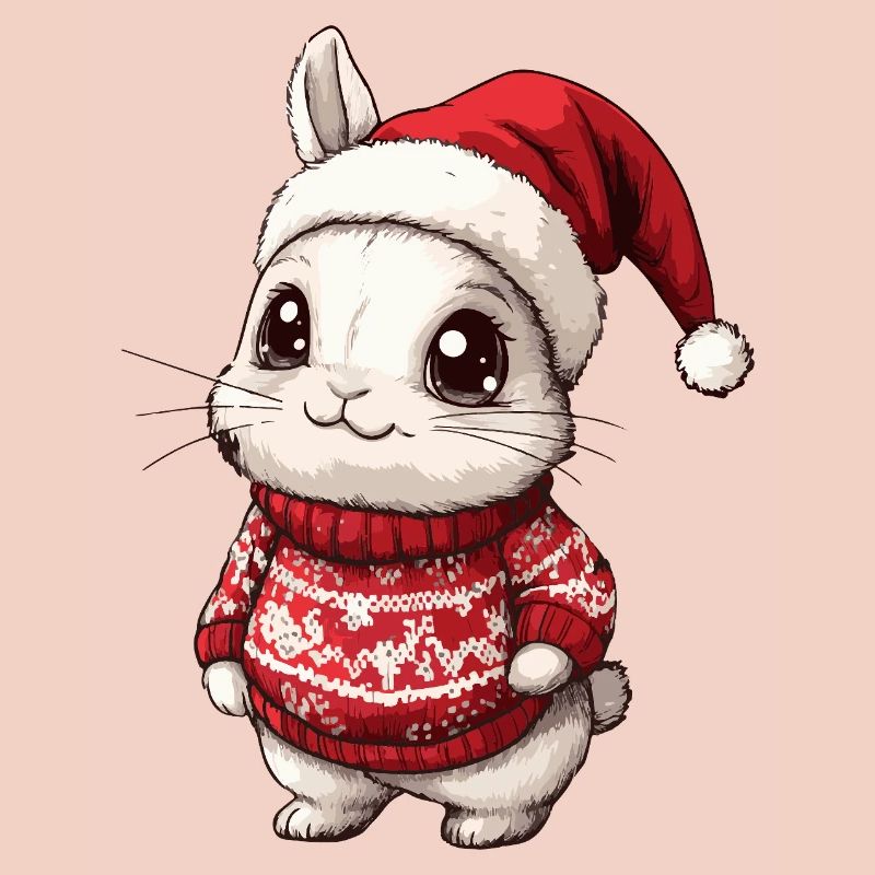 Bunny Christmas Xmas