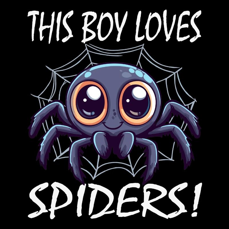 This Boy Loves Spiders
