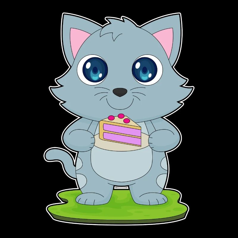 Katze Kuchen