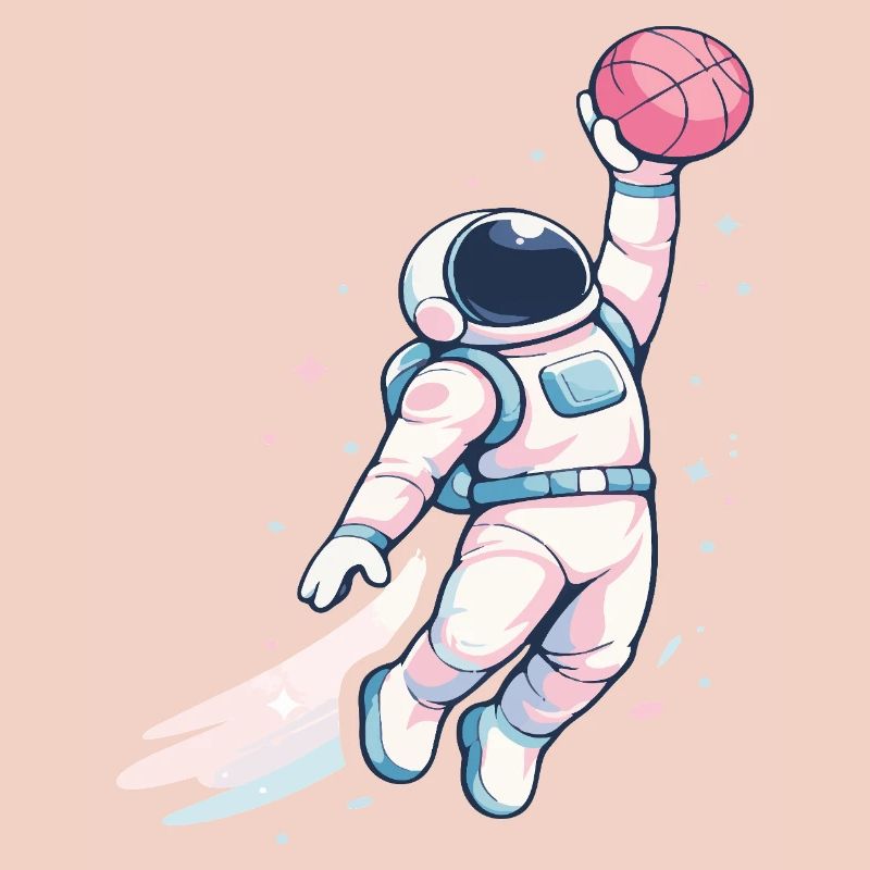 Cosmic Hoop-Astronaut