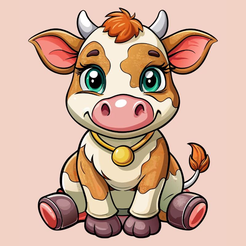 Bébé vache