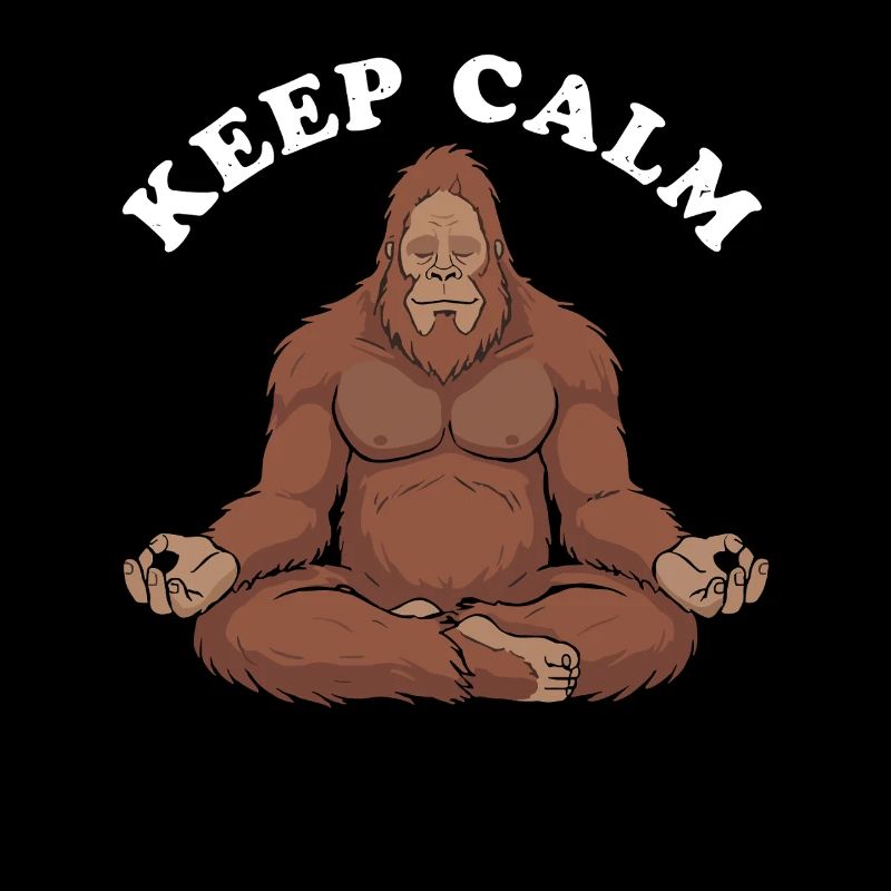 Orangutan Meditation Keep Calm